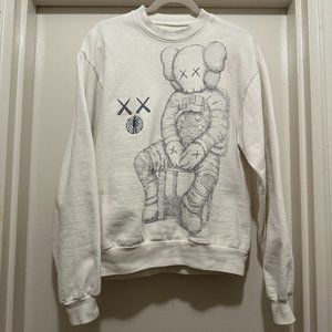 KAWS for Kid Cudi Crewneck II - Ivory - Men's Small